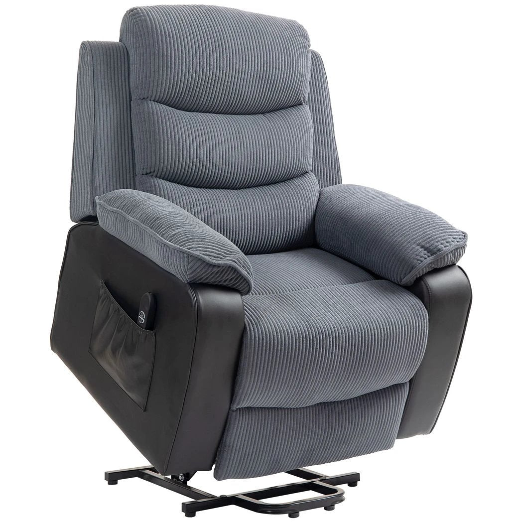 HOMCOM Power Lift Riser and Recliner Chair with Remote Control by HOMCOM