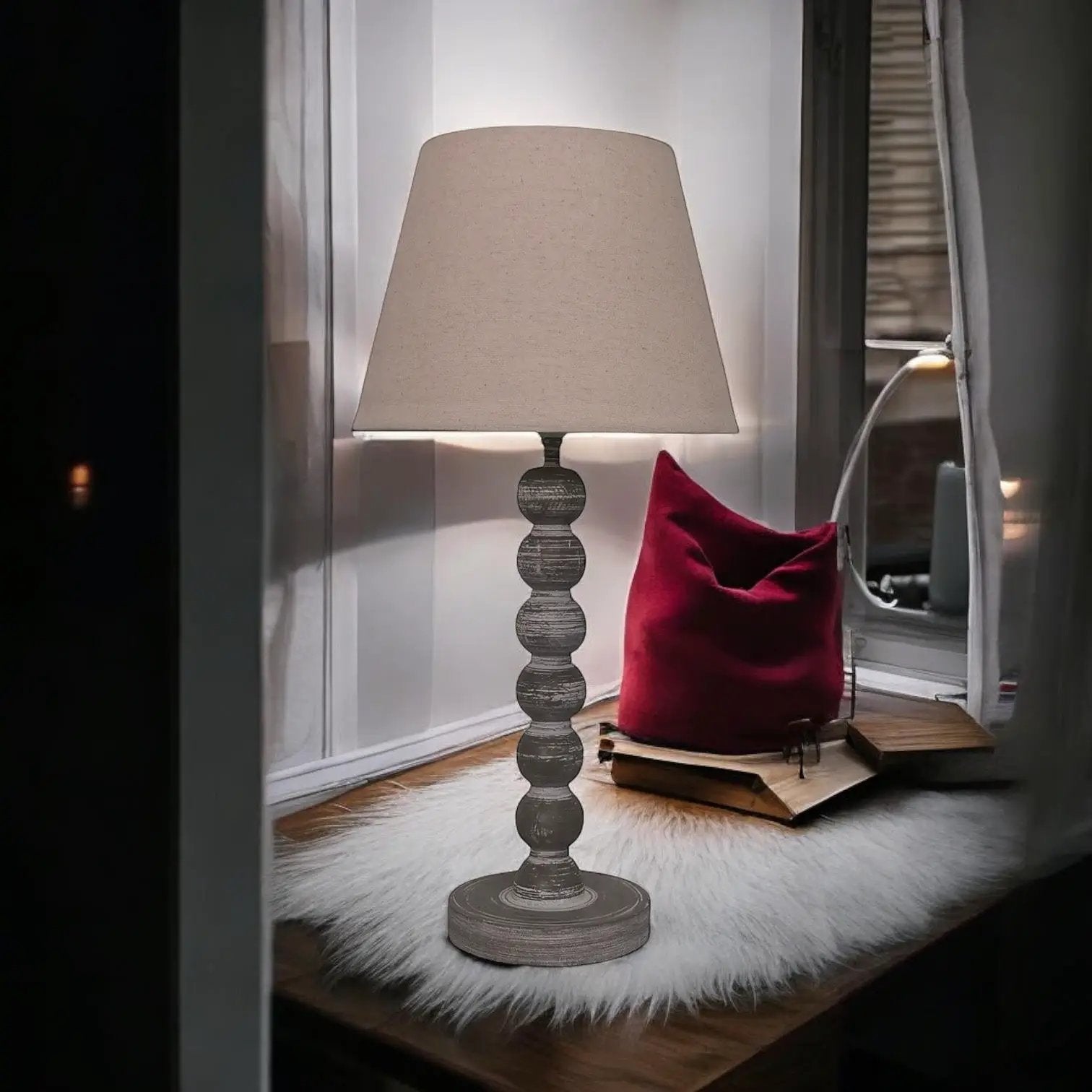 MSL 51CM LAMP AND SHADE - Lamp