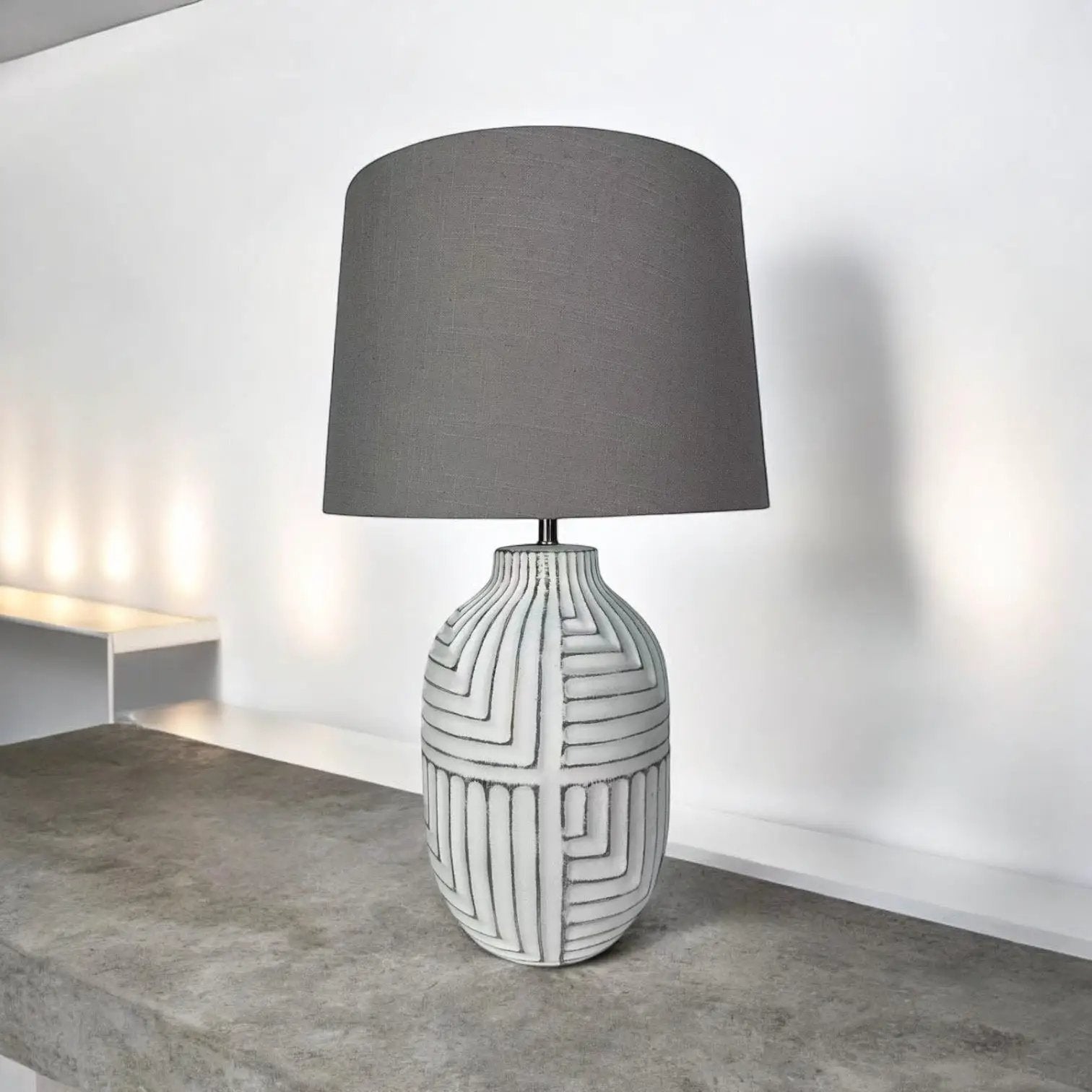 MSL 38CM LAMP AND SHADE - Lamp