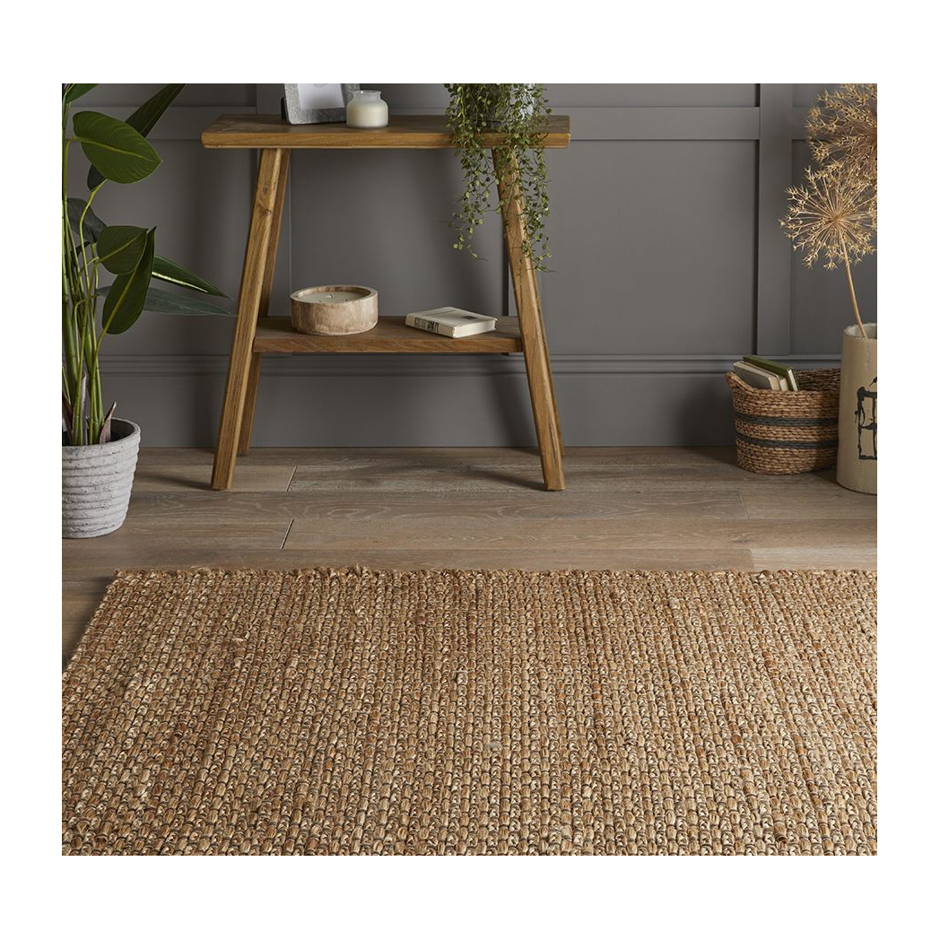 Esselle Home Salford Chunky Jute 120x170cm Natural Rug - Rug
