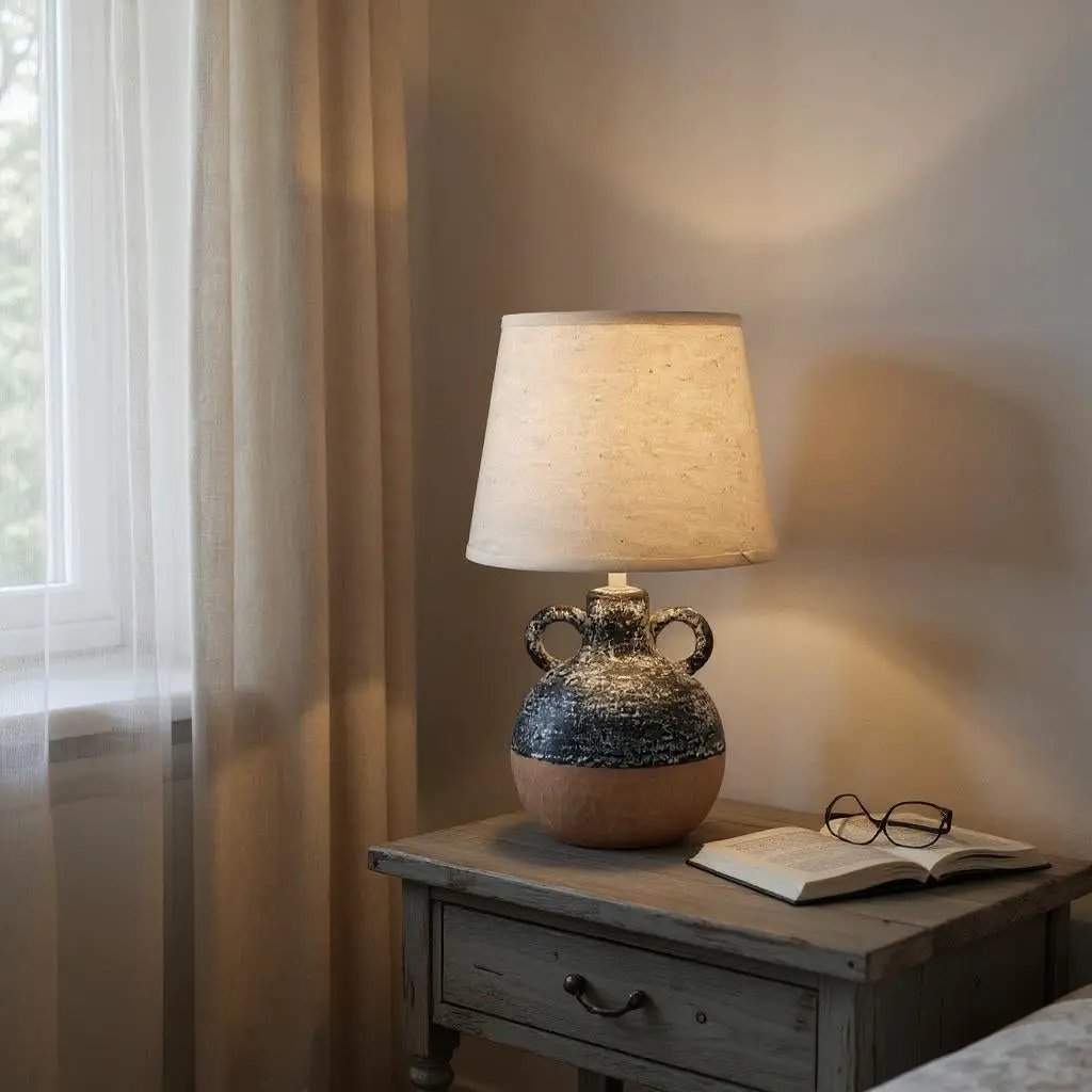 MSL 38X22X22CM TABLE LAMP 9" SHADE - Lamp