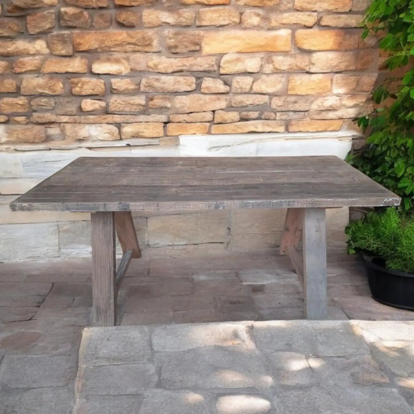 MSL 180CM RECLAIMED WOODEN TABLE - Console Table