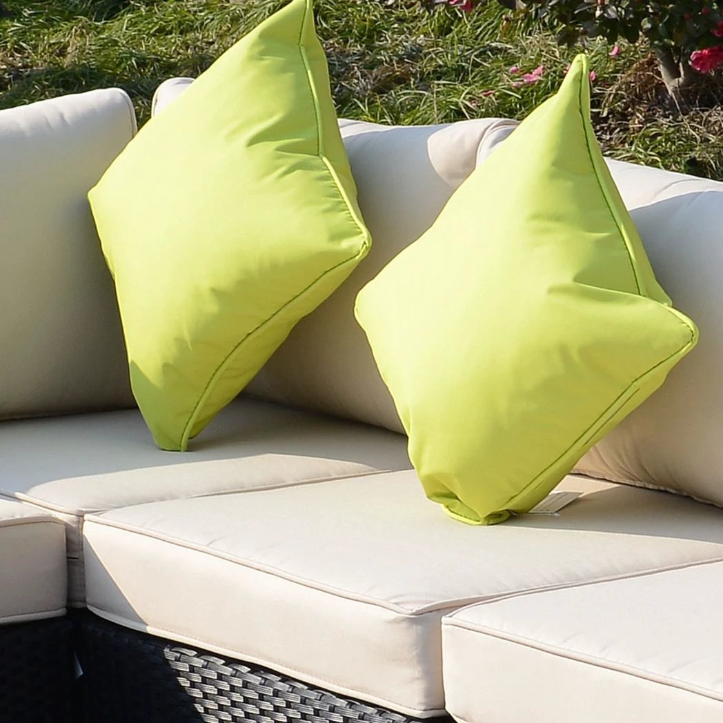 8 Pcs Rattan Sofa Set W/Cushions by Outsunny
