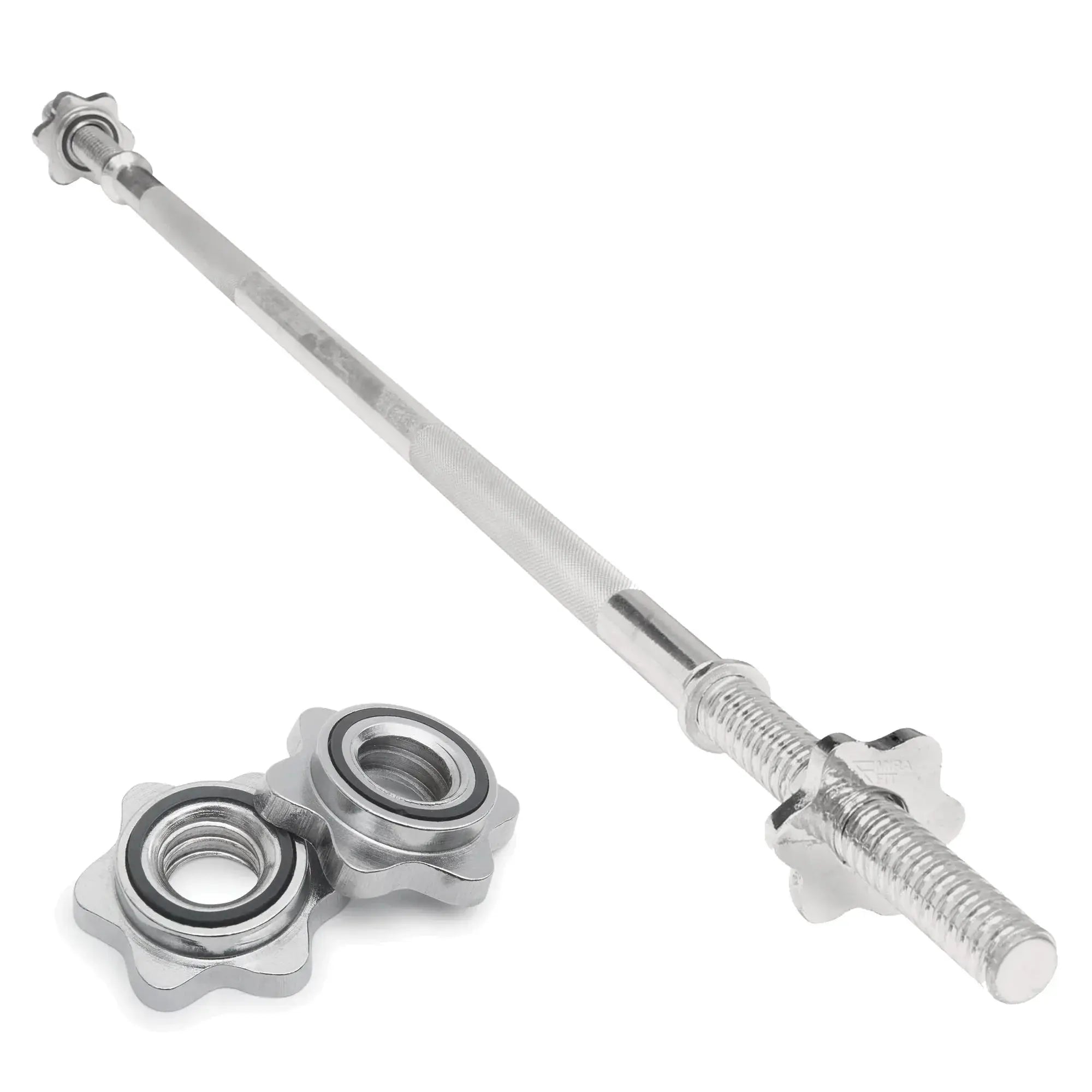 Monster Shop Body Revolution Straight Barbell Bar - 1" Standard 1.4m -