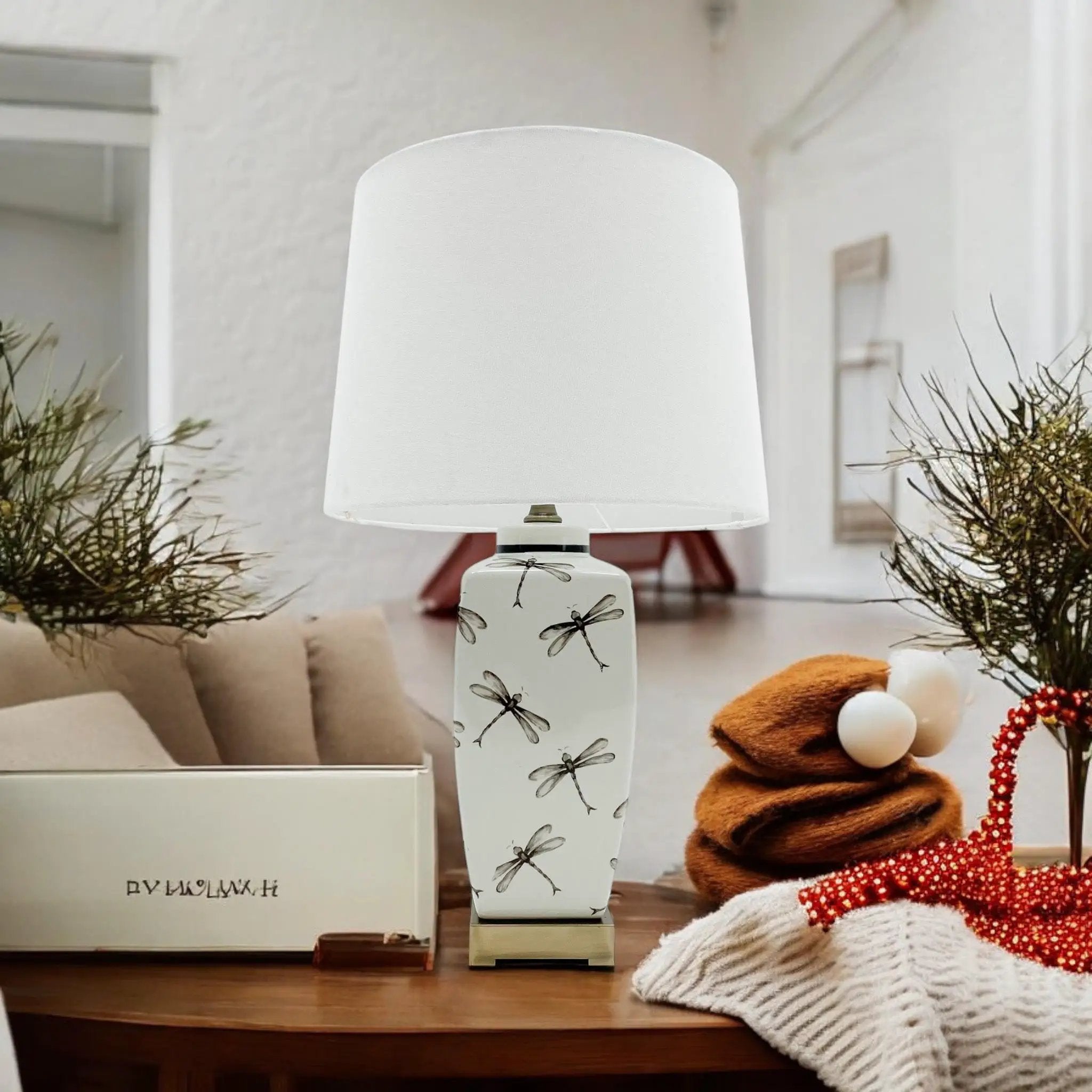 MSL 43CM CERAMIC TABLE LAMP - Lamp