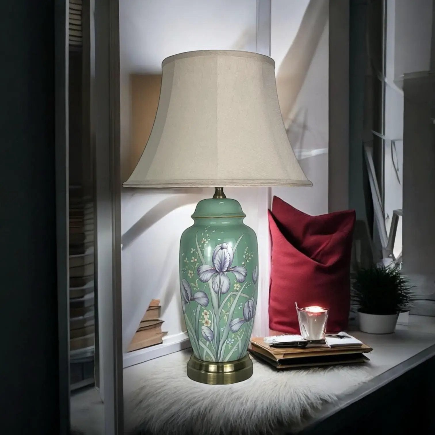MSL 47CM LAMP AND SHADE - Lamp
