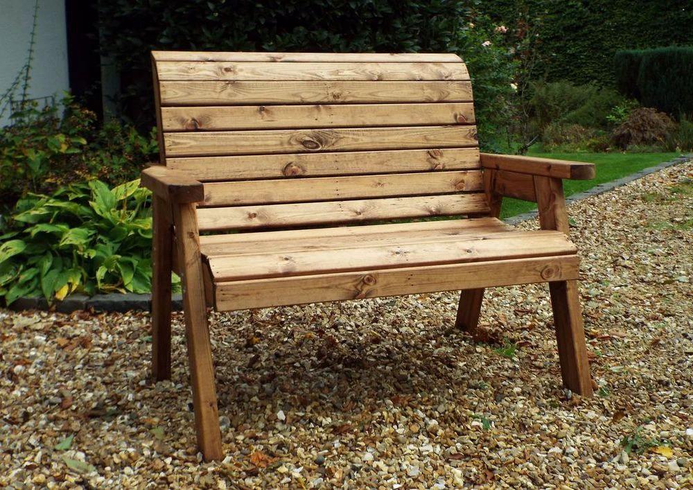 Two Seat Garden Bench Boxed by Charles Taylor Trading