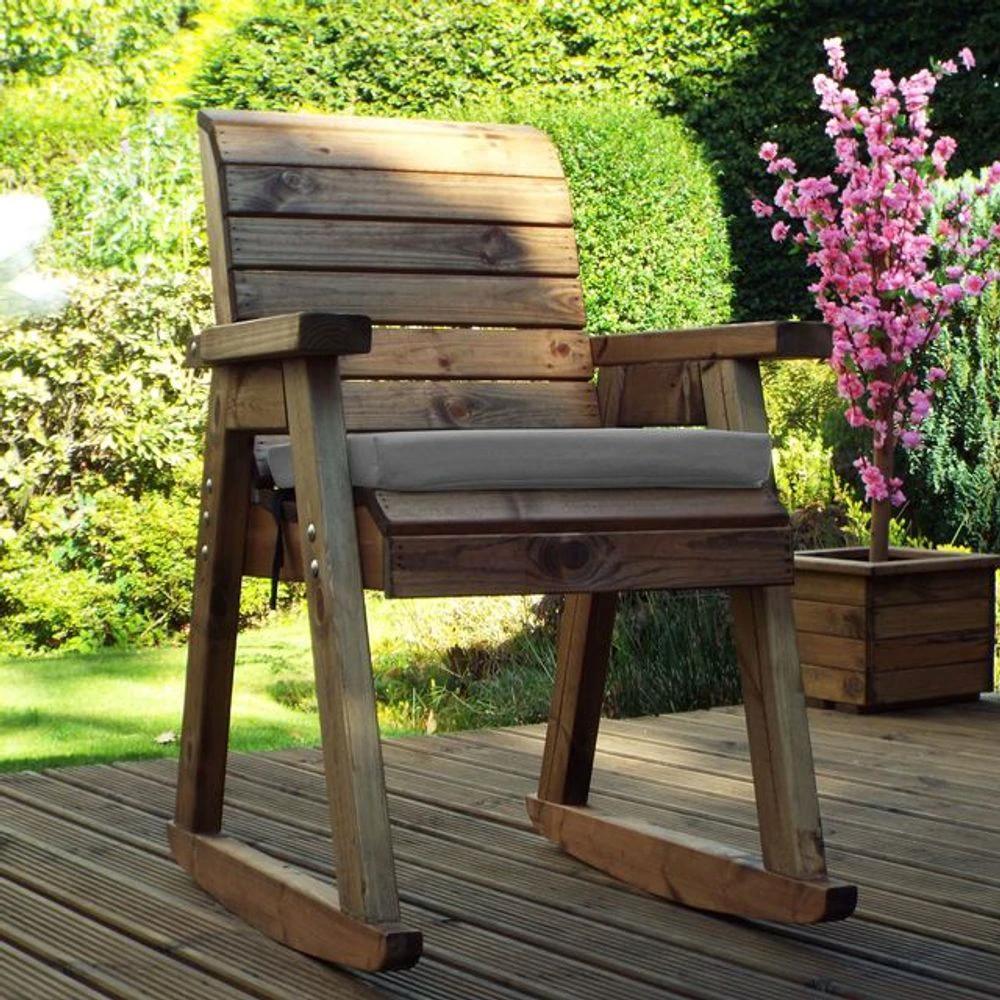 Garden Chair Rocker Free Standing by Charles Taylor Trading