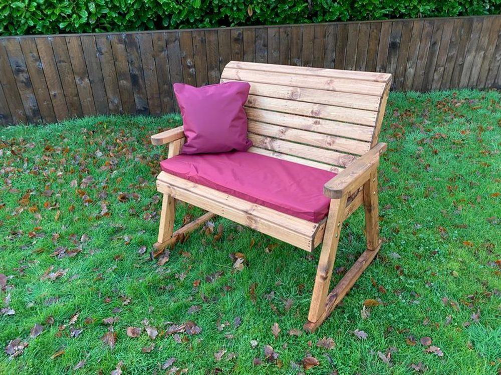 Charles Taylor Trading Rocker Garden Bench Two Seater - Uncategorized Garden Chairs