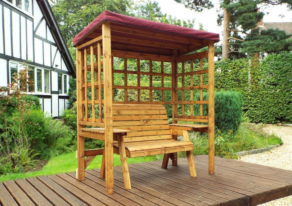Wentworth Two Seat Arbour Green by Charles Taylor Trading