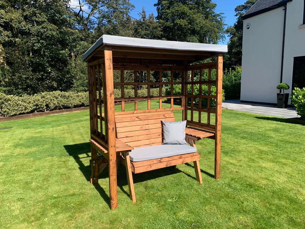 Wentworth Two Seat Arbour Green by Charles Taylor Trading