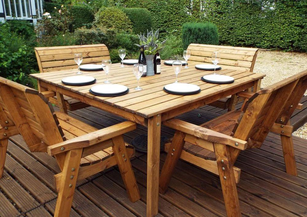 Eight Seater Table Garden Set by Charles Taylor Trading