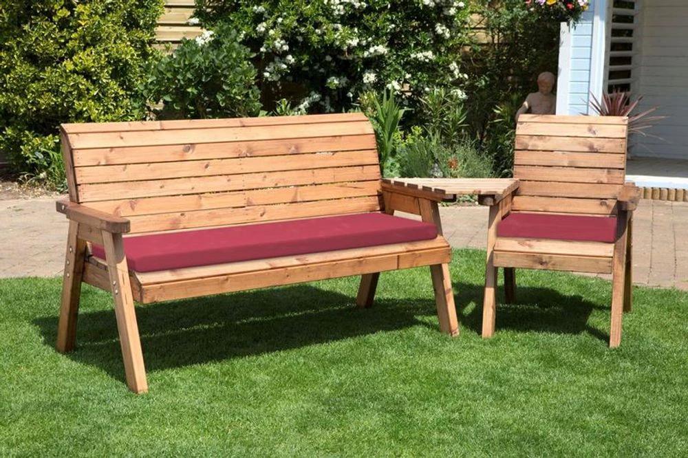 Four Seater Companion Garden Set Angled by Charles Taylor Trading