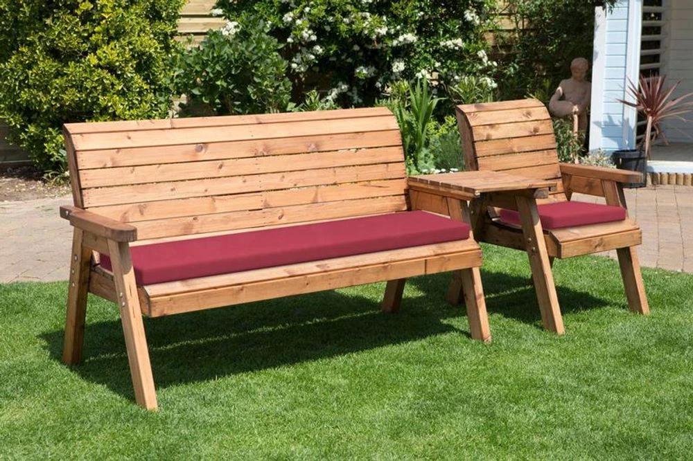 Four Seater Companion Garden Set Straight by Charles Taylor Trading