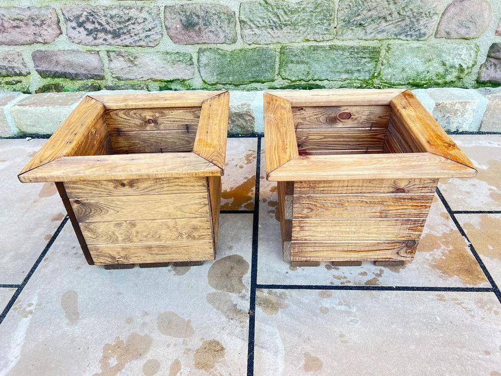 Regular Square Garden Planter by Charles Taylor Trading