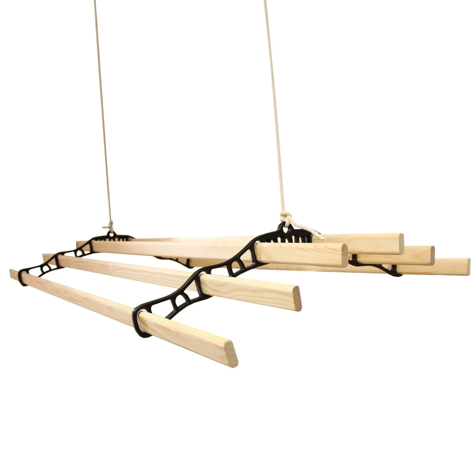 Monster Shop Clothing Airer Ceiling Pulley - Black - 1.2m -
