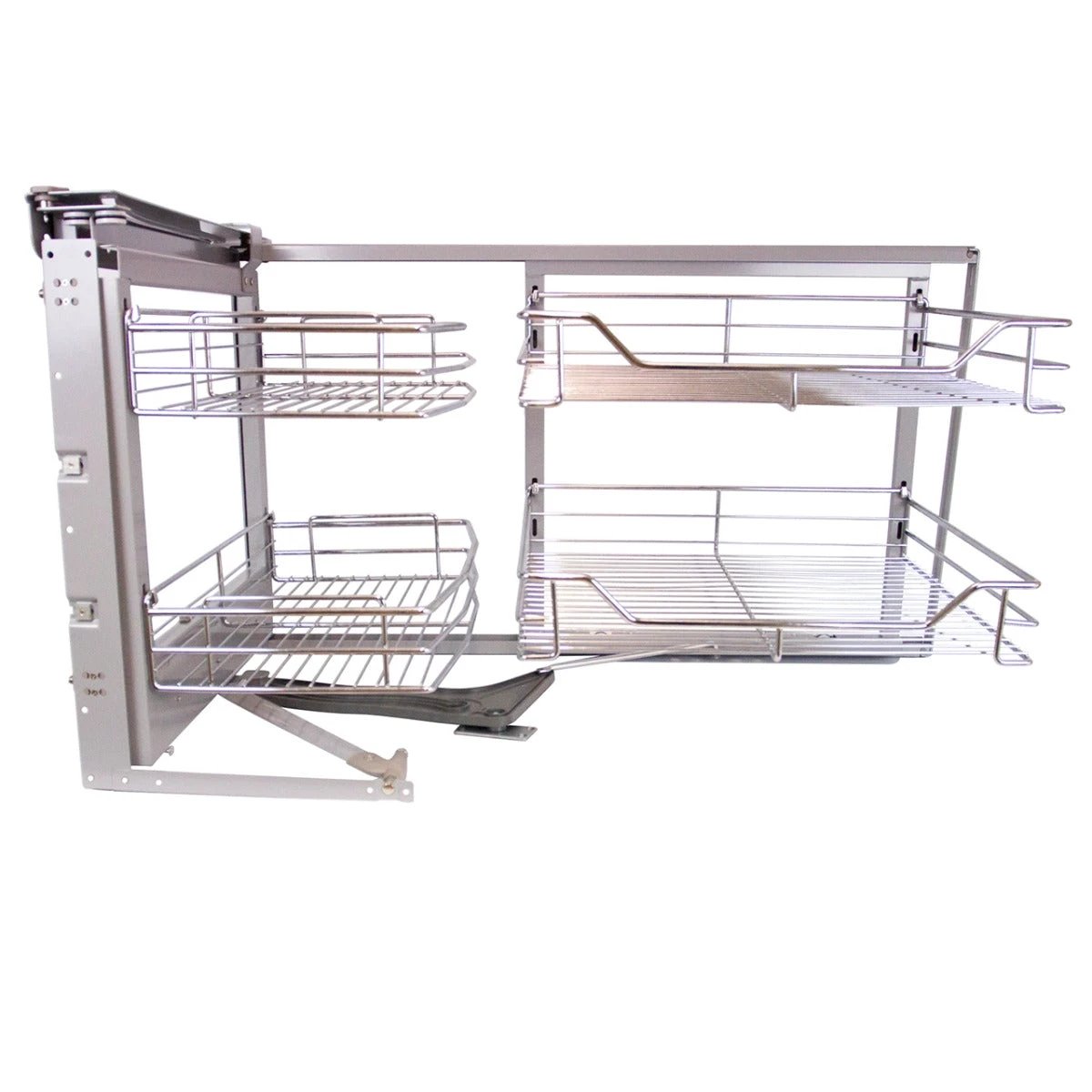 KuKoo Corner Kitchen Cupboard Pull Out Drawers - Left Hand by Monster Shop