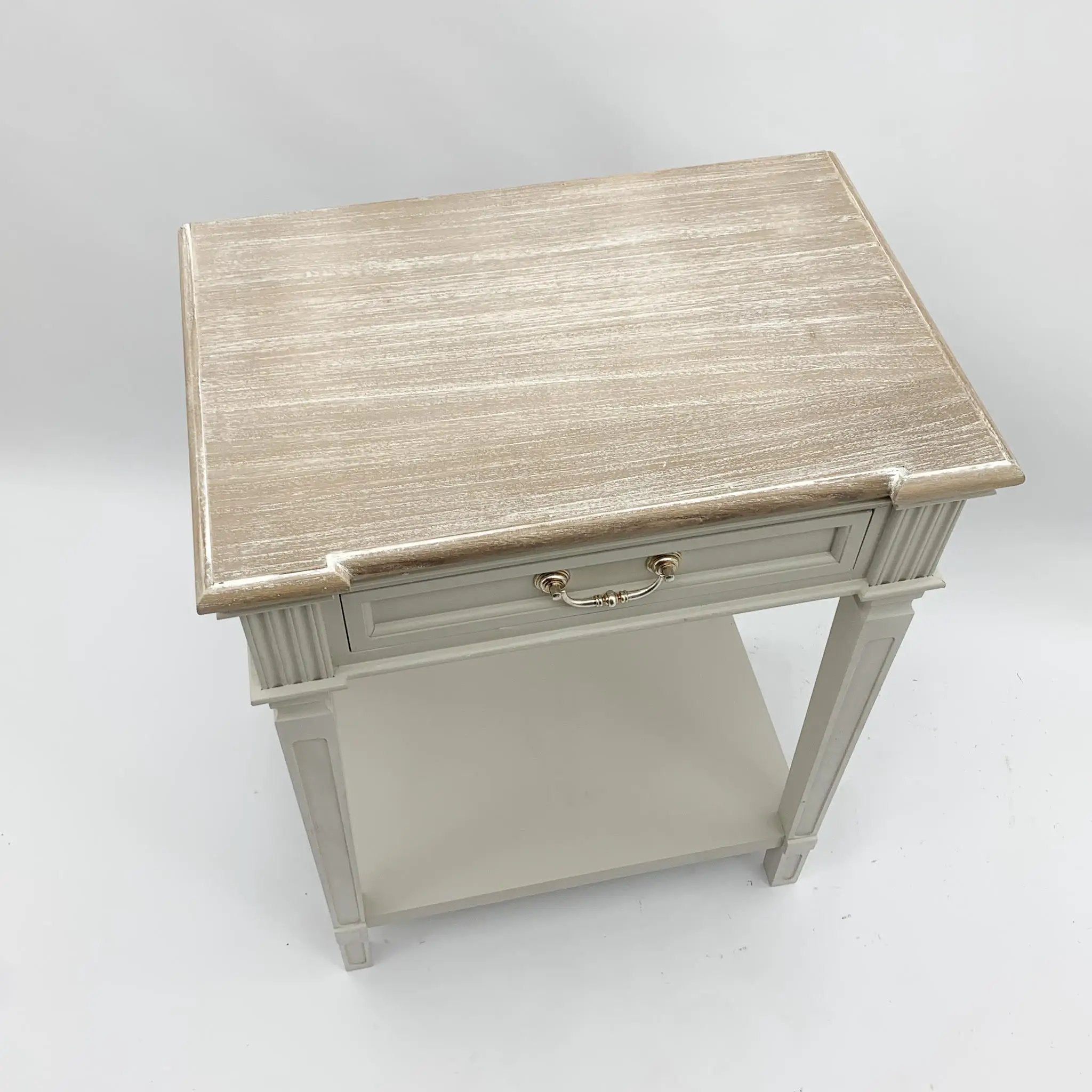 MSL 78CM WOODEN 1 DRAWER SIDE TABLE - Console Table