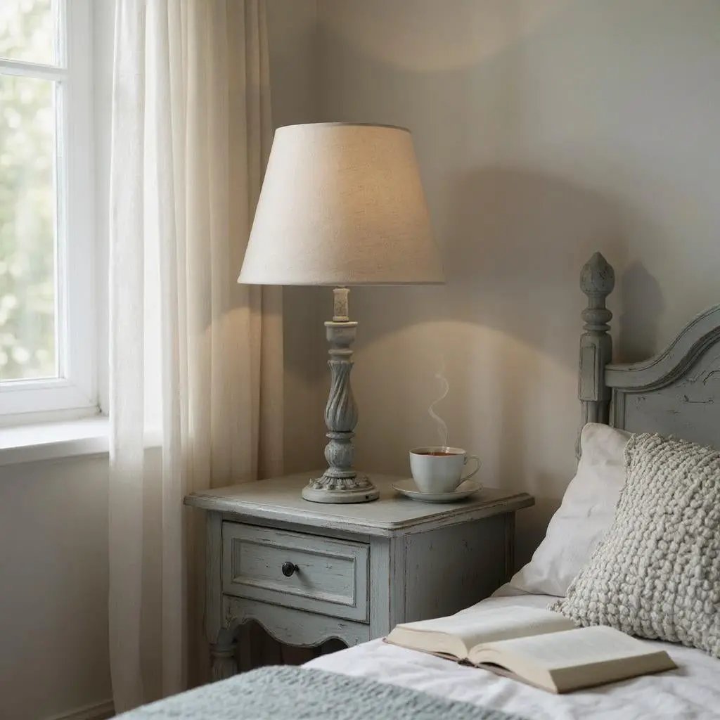 MSL 54CM LAMP AND SHADE - Lamp
