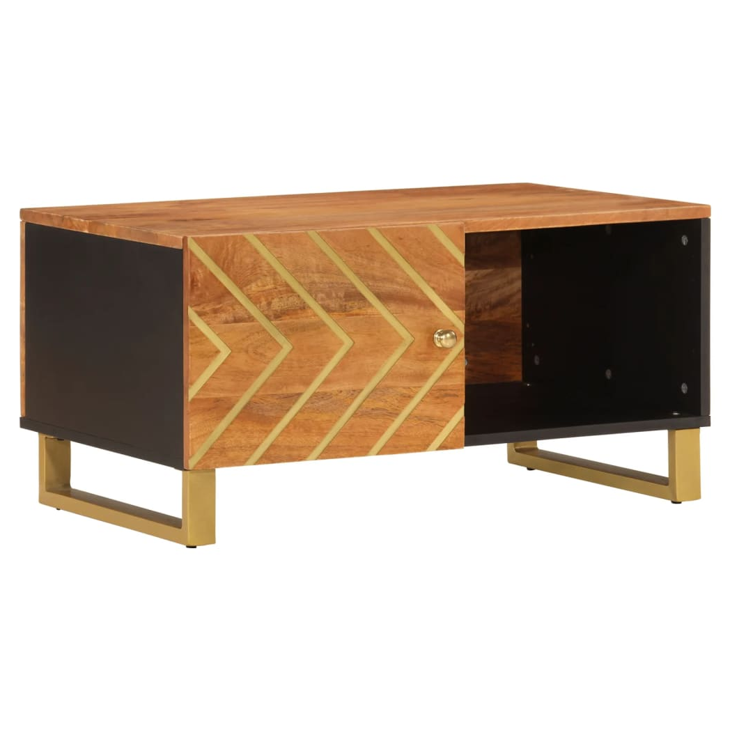 VidaXL Coffee Table 80x50x40cm Solid Mango Home by vidaXL