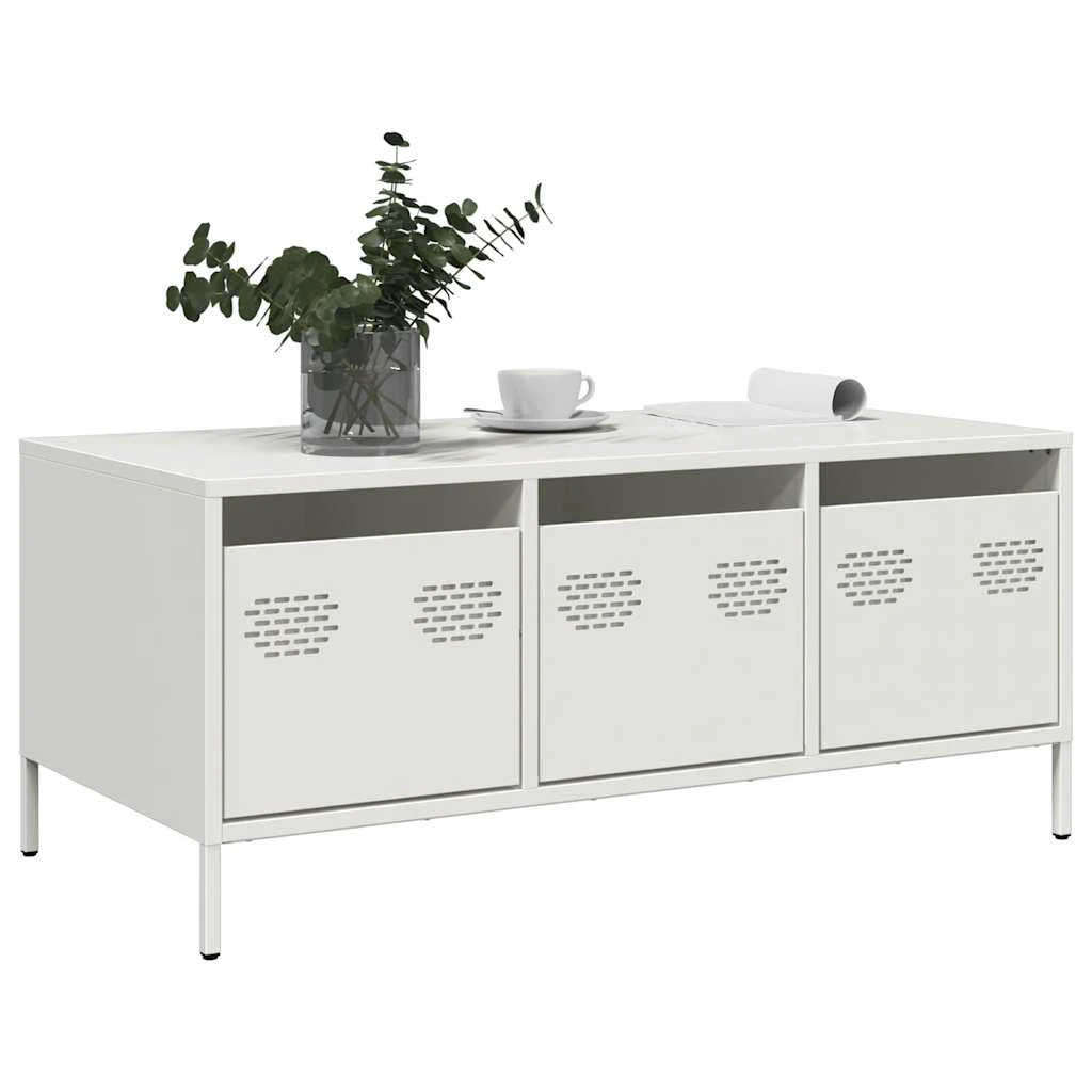 vidaXL vidaXL Coffee Table 101.5x50x43.5cm Steel - Coffee Table