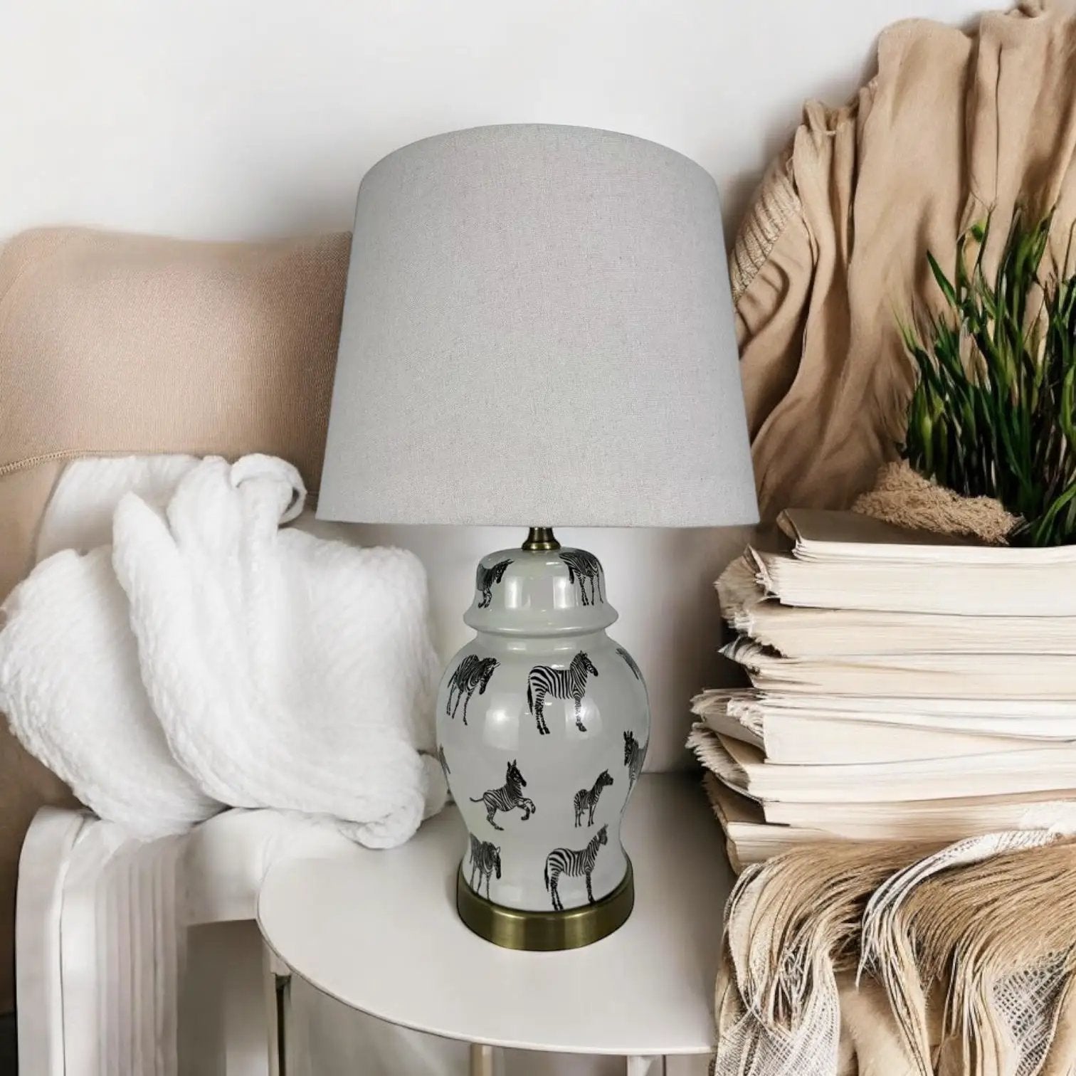 MSL 41CM LAMP AND SHADE - Lamp