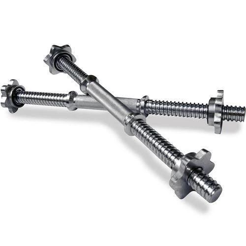 Monster Shop Dumbbell Bars 18 Inch (Pair) - 1" Plates -