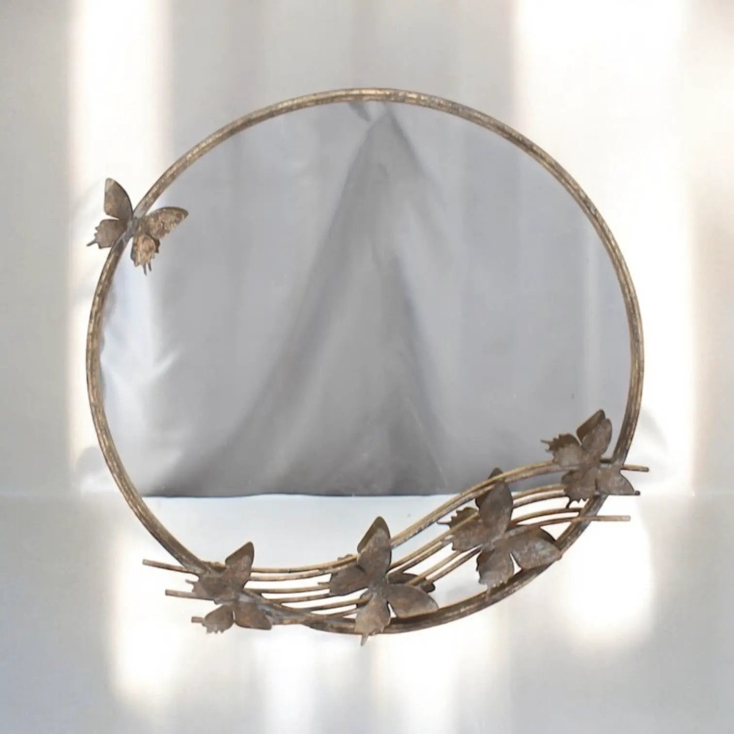 MSL 63CM ROUND METAL MIRROR - Mirror