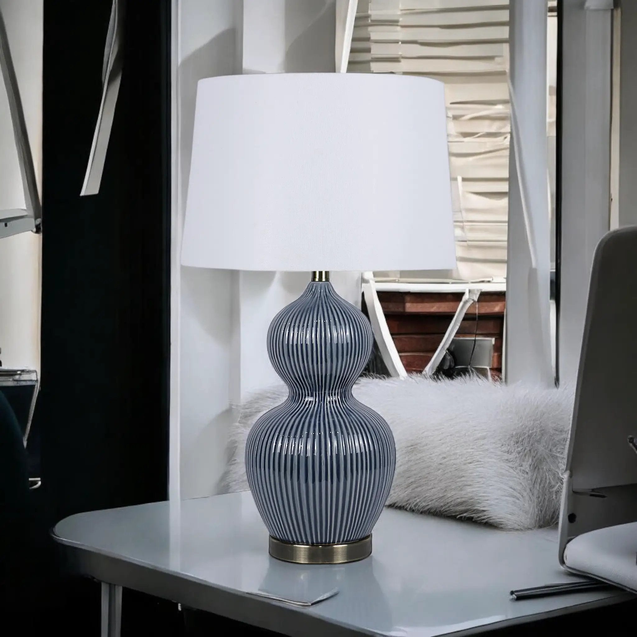 MSL 39CM LAMP AND SHADE - Lamp