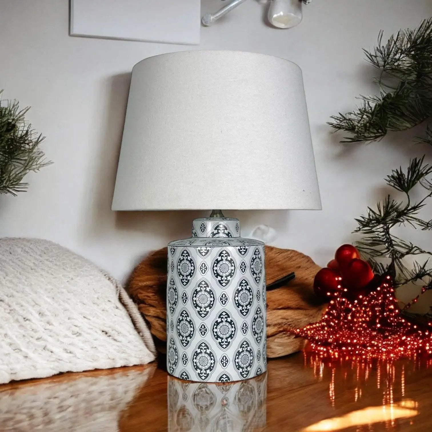 MSL 43CM LAMP AND SHADE - Lamp