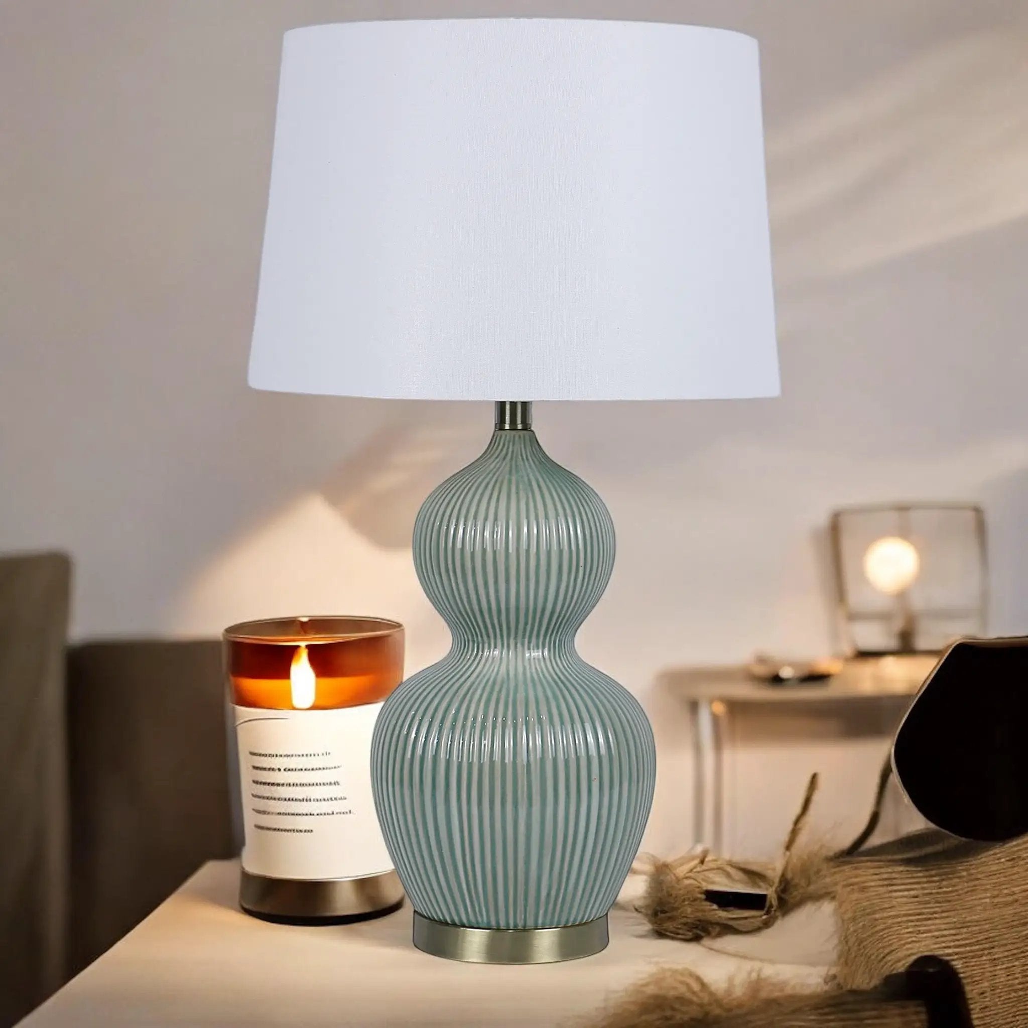 MSL 39CM LAMP AND SHADE - Lamp