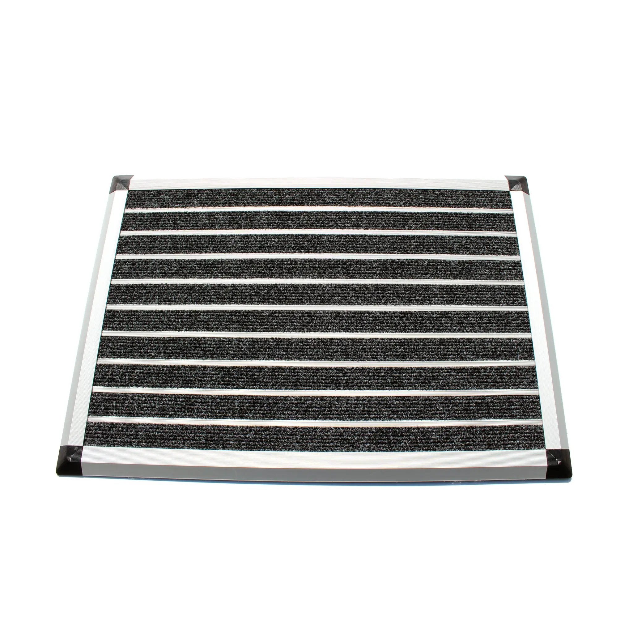 Floortex® Doortex® Alumat Indoor Entrance Mat, Grey - 40 x 60cm - Rug
