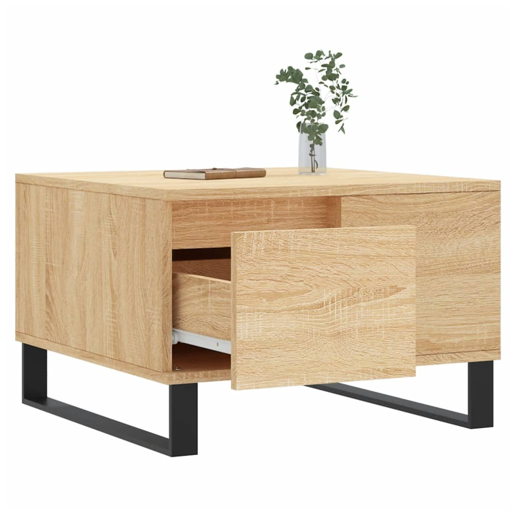 VidaXL Coffee Table 55x55x36.5cm Engineered Wood by vidaXL