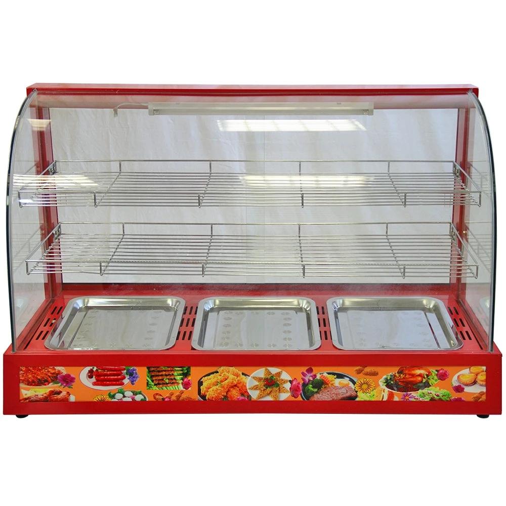 KuKoo 90cm Wide Glass Food Warmer by Monster Shop
