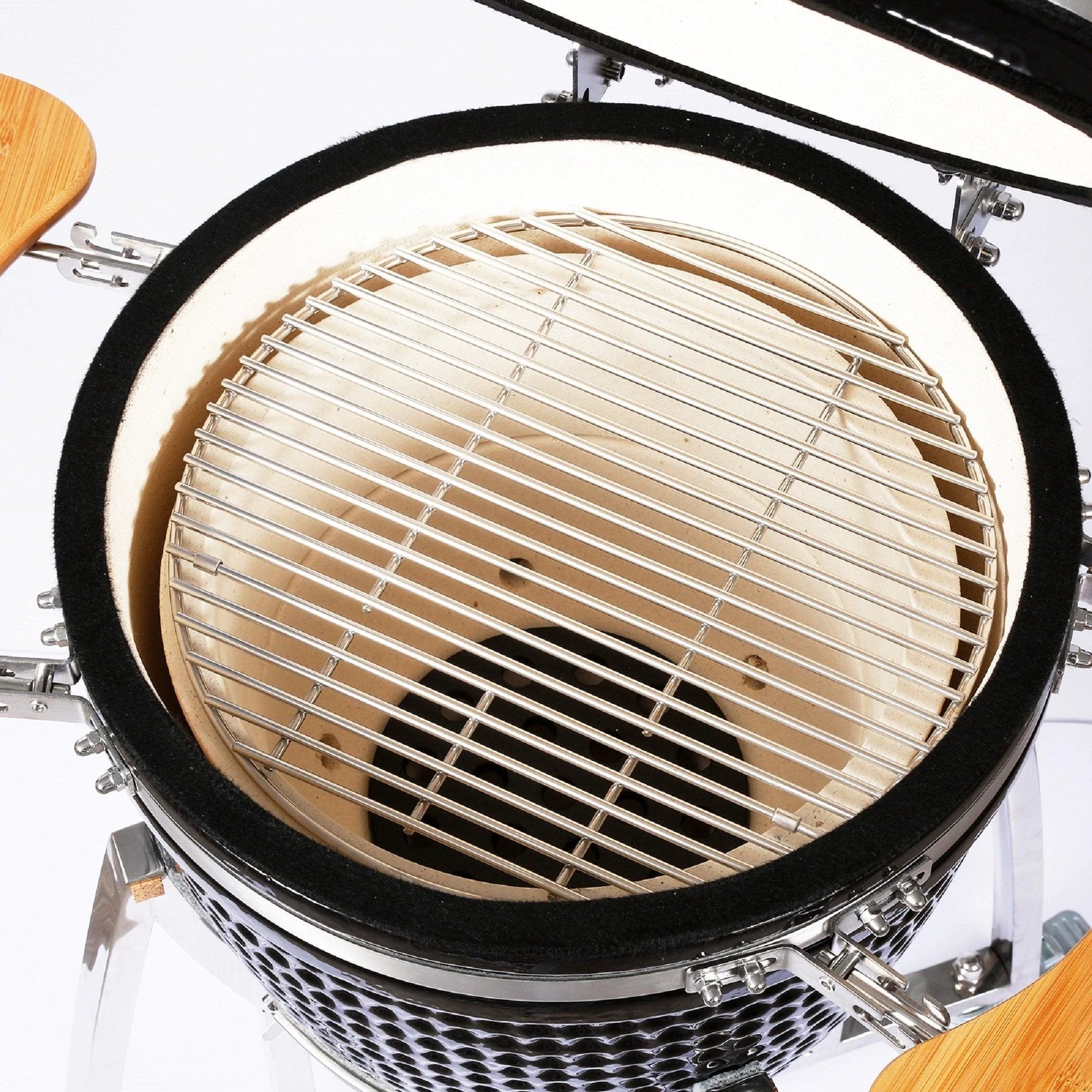Monster Shop Fresh Grills Kamado Charcoal BBQ Grill 18" - Maxi -