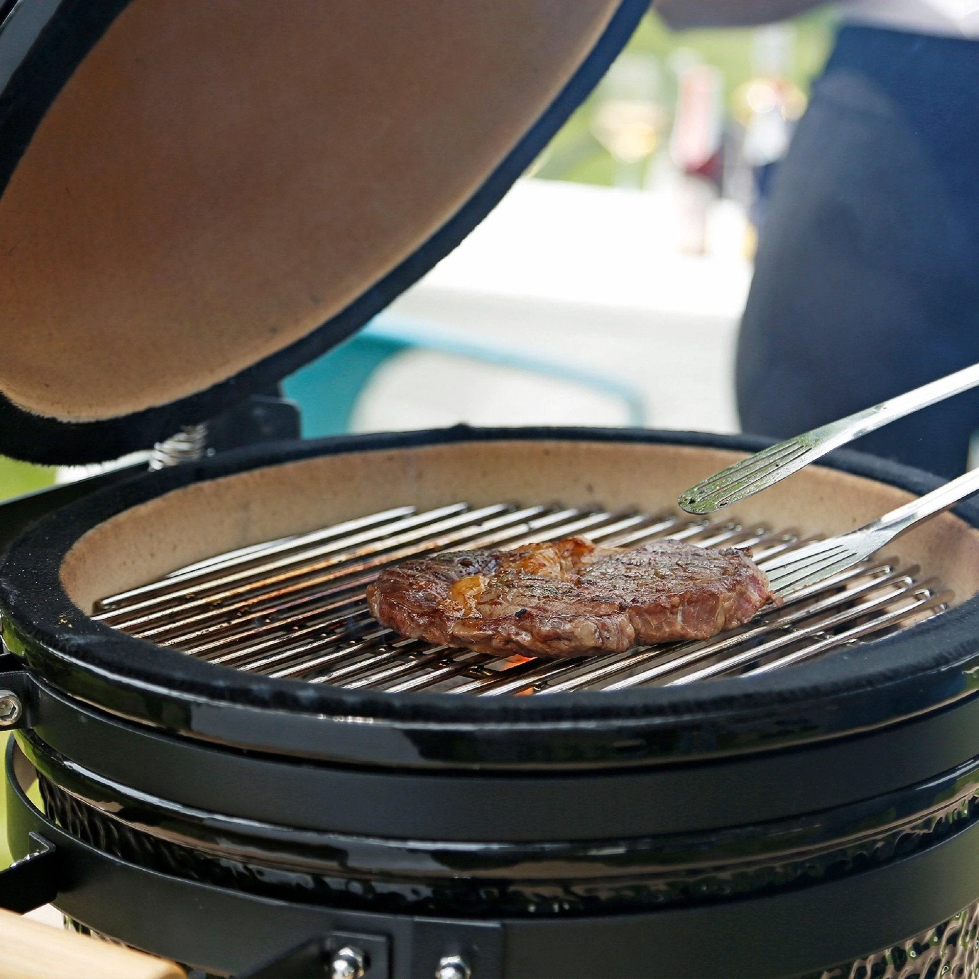 Monster Shop Fresh Grills Kamado Charcoal BBQ Grill 18" - Maxi -