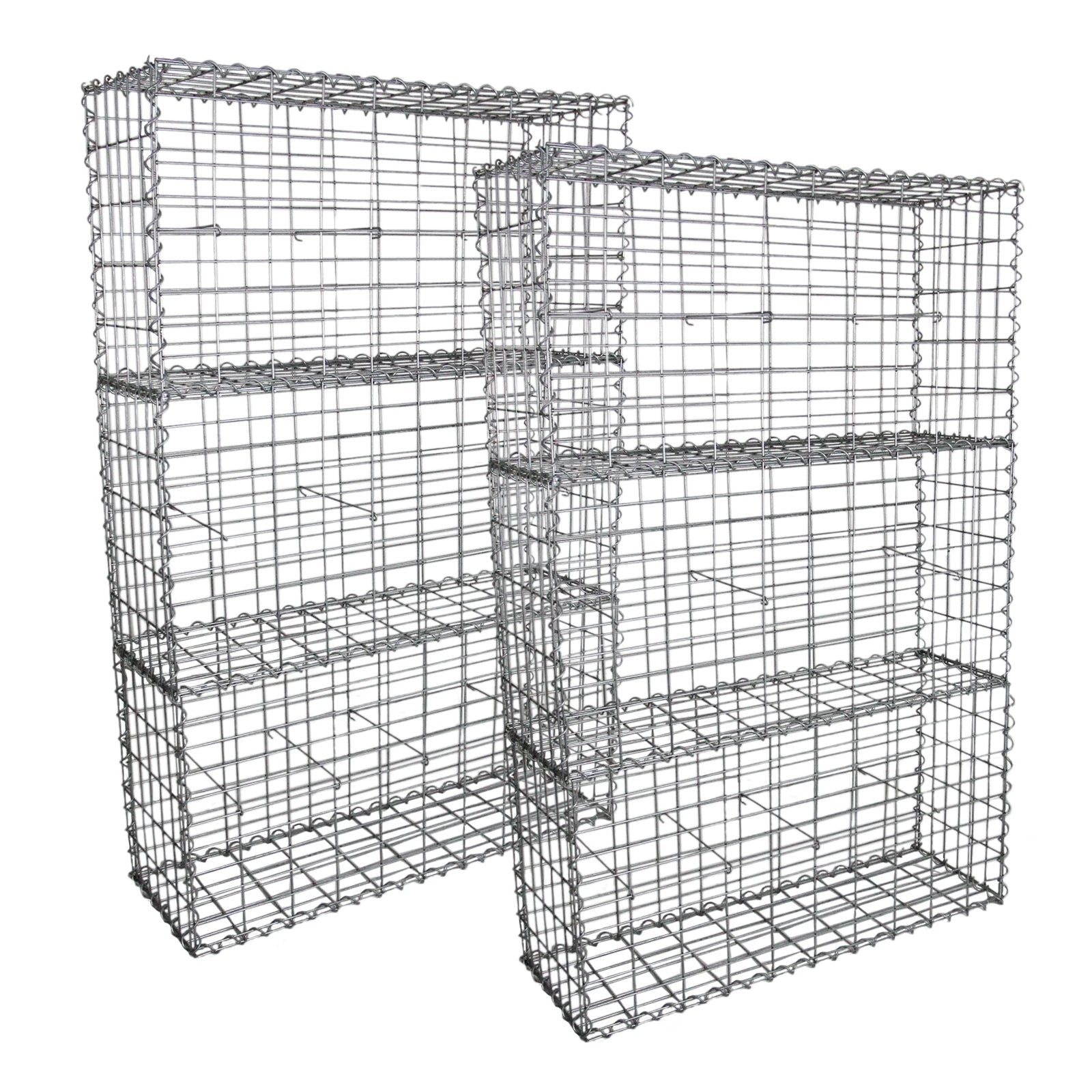 Monster Shop Gabion Baskets 100 x 50 x 30cm / 6 Pack -