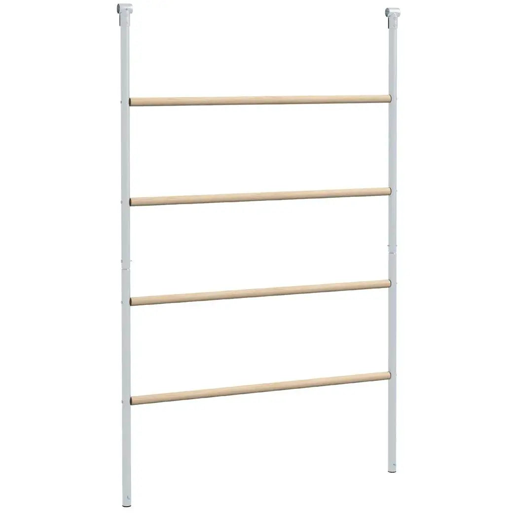 PawHut Chicken Perch for Coop, Wooden and Galvanised Steel Roosting Bar Jungle Gym, Chicken Roosting Ladder for Backyard Farm - from PawHut