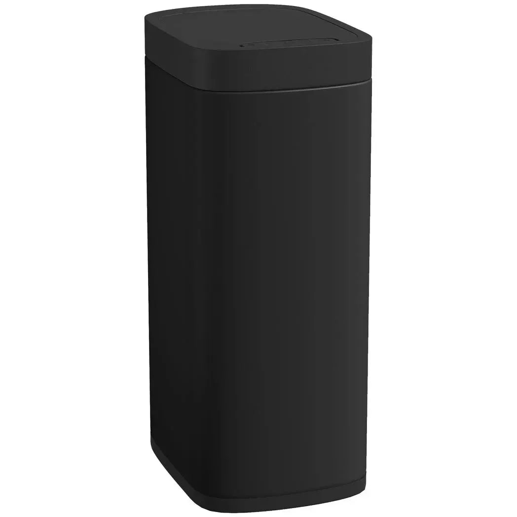 HOMCOM 50L Sensor Bin, Automatic Kitchen Bin, Manual Override, Battery Operated, Inner-Bucket-Free, for Kitchen, Bedroom, Black - from HOMCOM