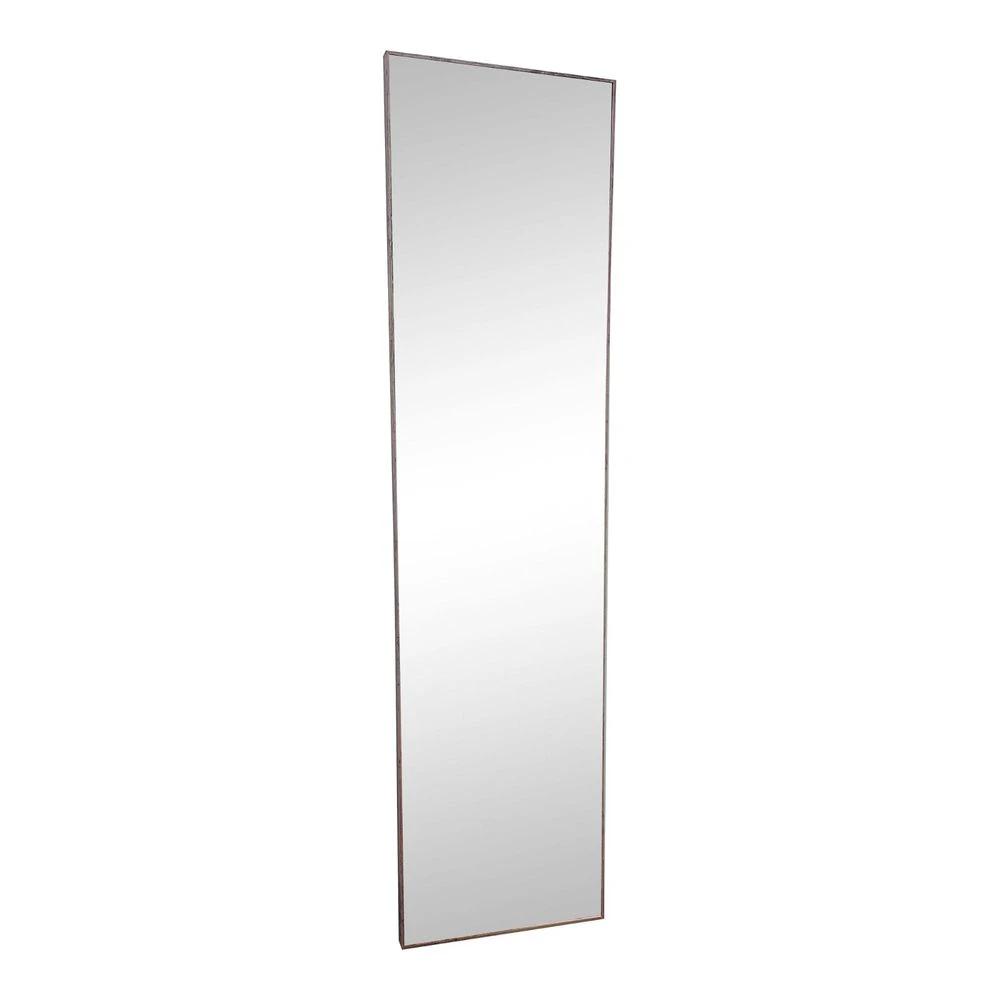 gekofaire Grey Wood Wall Mirror 121cm - Mirror