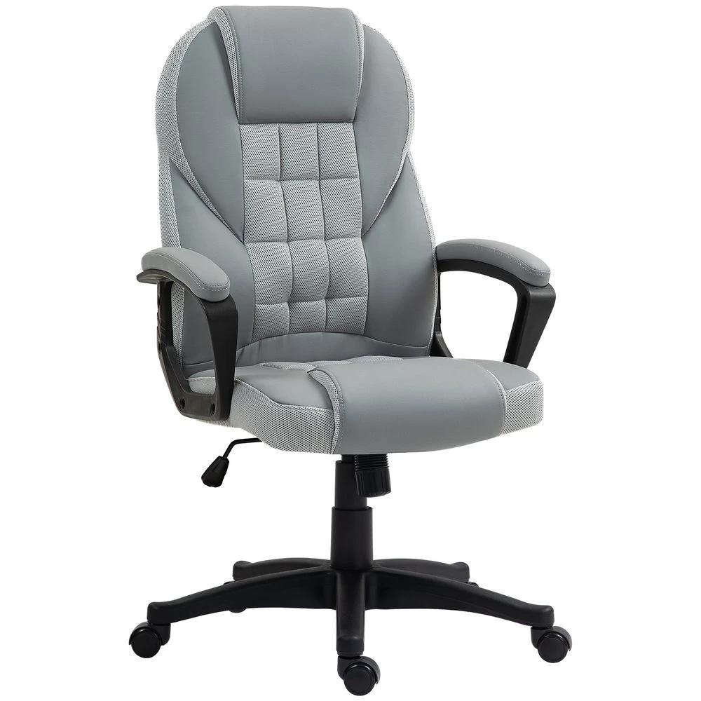 HOMCOM Executive Office Chair High Back Computer Chair with Armrests by HOMCOM