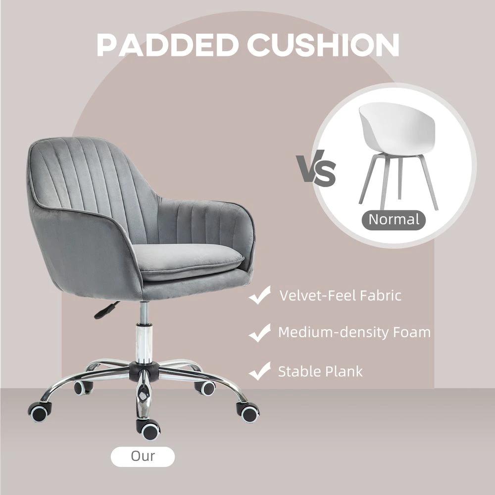 HOMCOM Office Chair, Swivel Desk Chair w/ Adjustable Height by HOMCOM