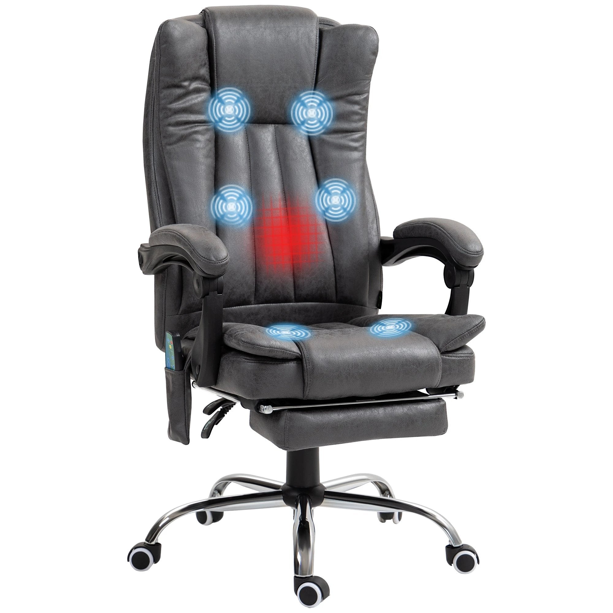 Vinsetto High Back Office Chair with Vibration Massage and Heat by Vinsetto