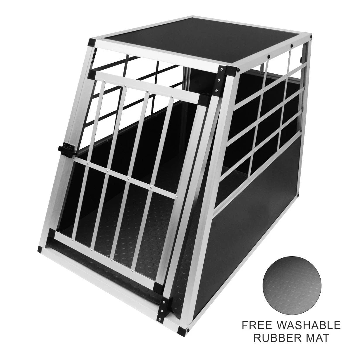 Monster Shop Car Dog Pet Crate - Large Single Door -