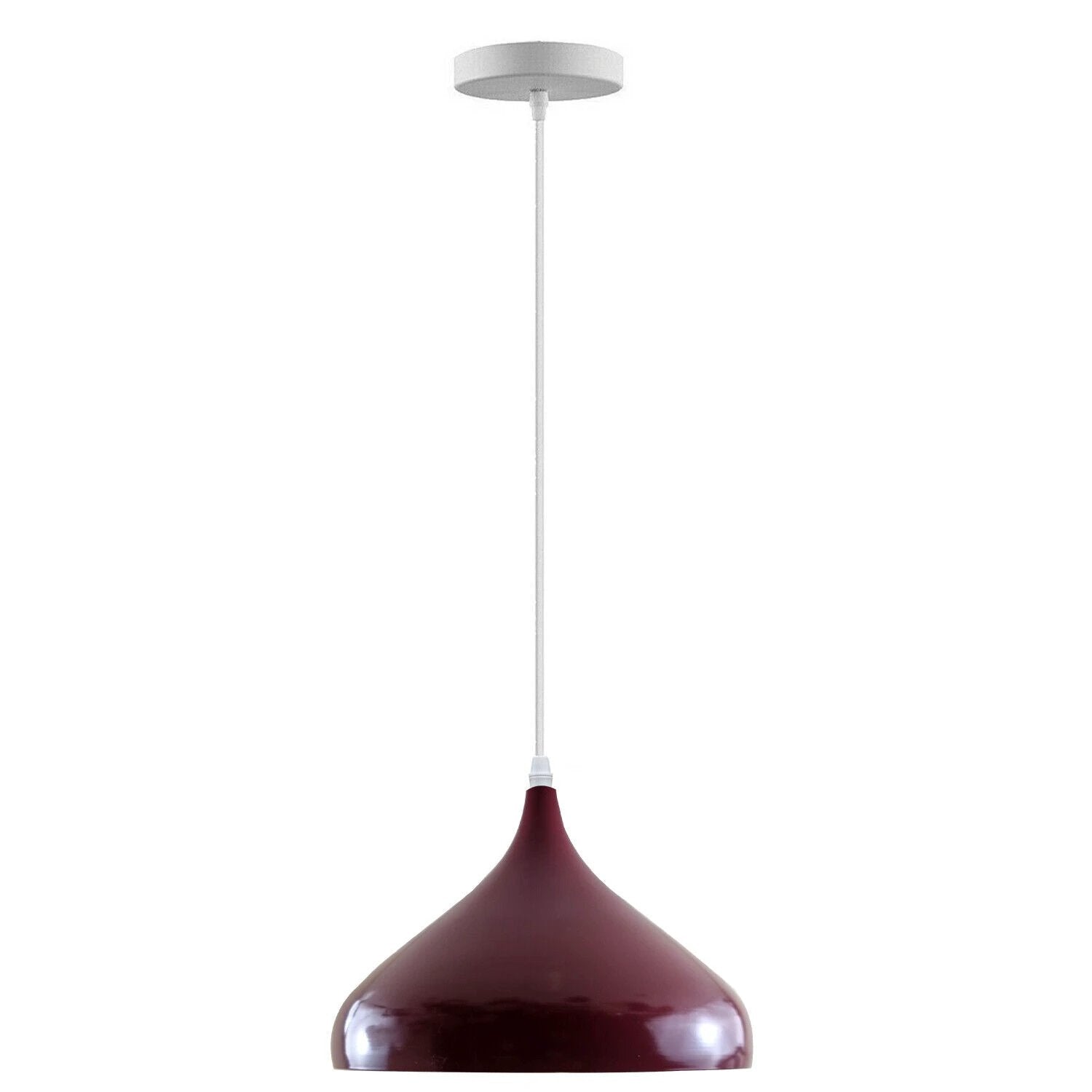 E27 Retro Modern Vintage Metal Ceiling Pendant Light Industrial Pendant Light Shade by Ledsone
