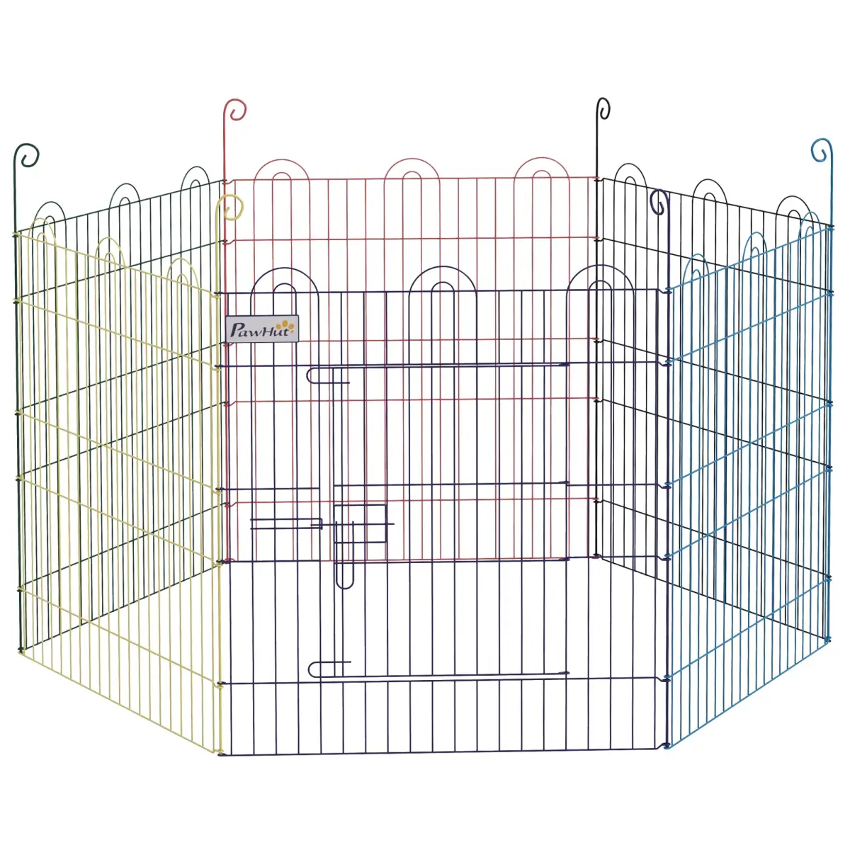PawHut PawHut Pet Playpen Dog Puppy Crate Kennel with Door - Pet Playpen