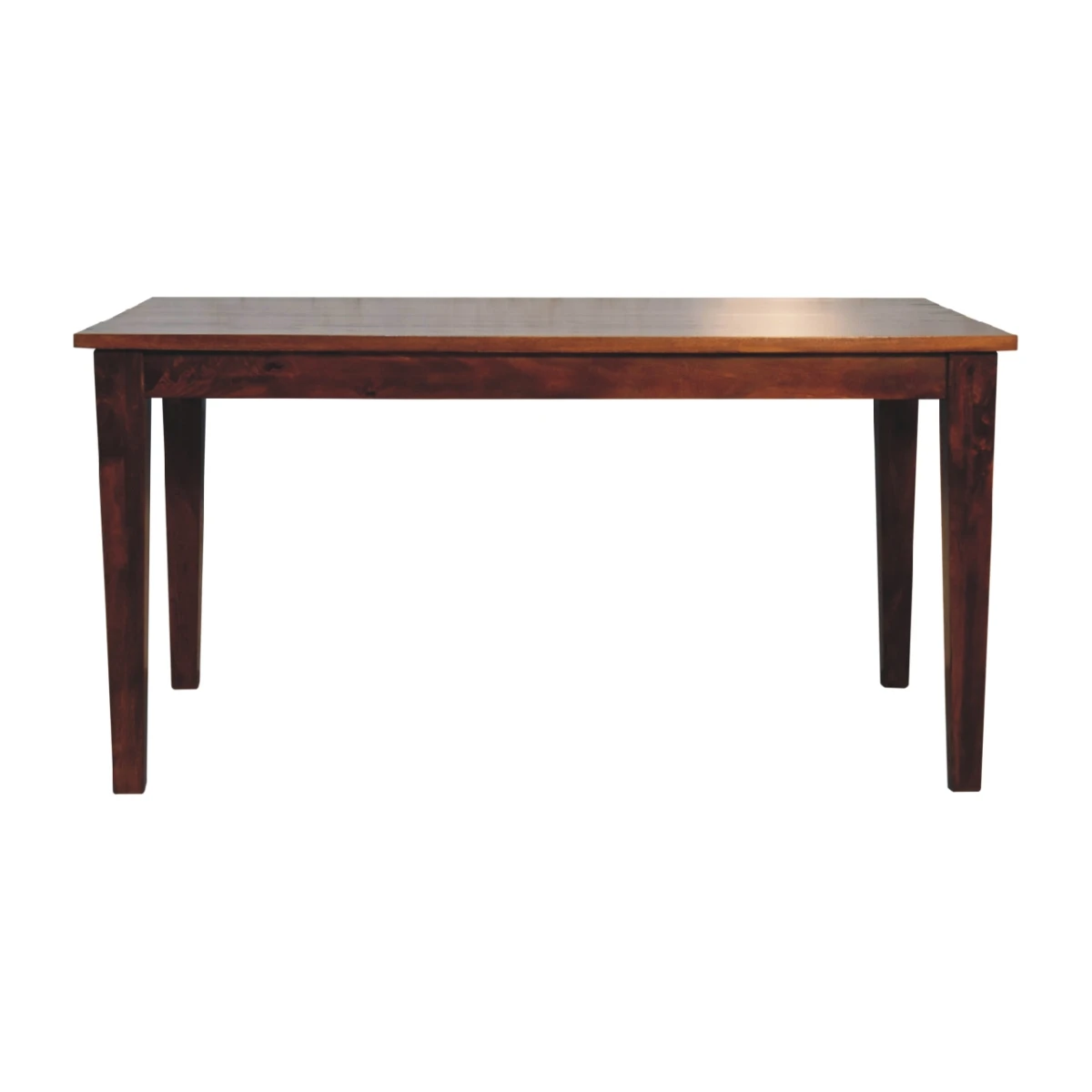 Artisan Dining Table 6ft Solid Mango Chestnut Finish Family by Artisan Furniture