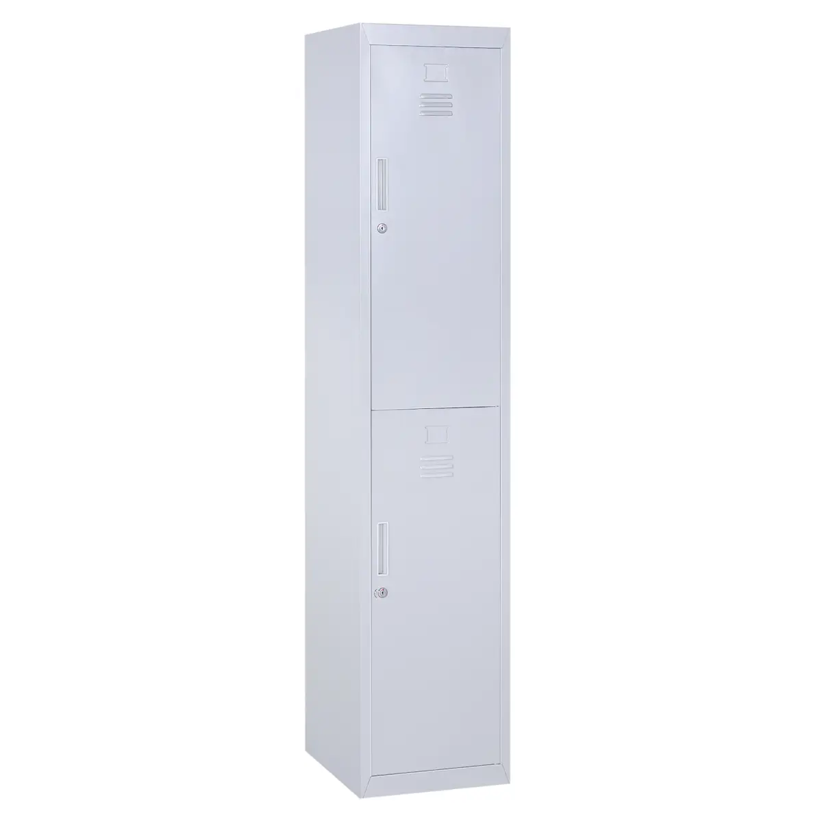 Unbranded 1.8m Locker Office Cabinet Storage Cold Rolled Steel Storage Shelves Vinsetto - Display Cabinet