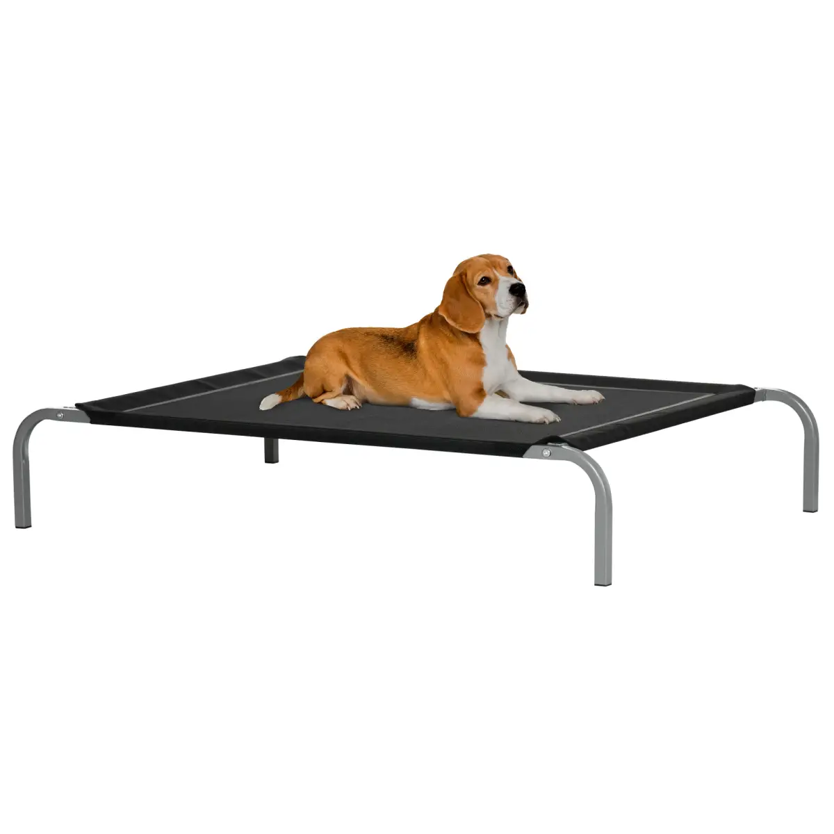 Unbranded Cooling Pet Bed Elevated Dog Bed with Non-slip Pads for Large Dogs Pawhut - Dog Beds