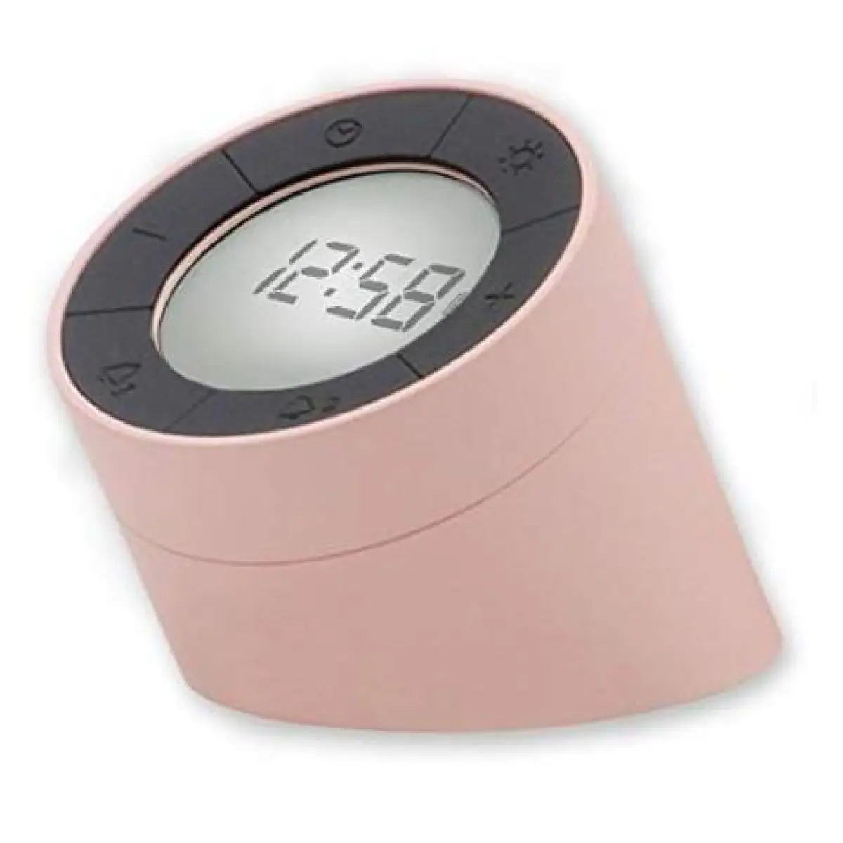 Acctim Acctim Jowie Dual Digital Alarm Clock/Nightlight Superbrite with Light Touch Sensor Pink - Clock